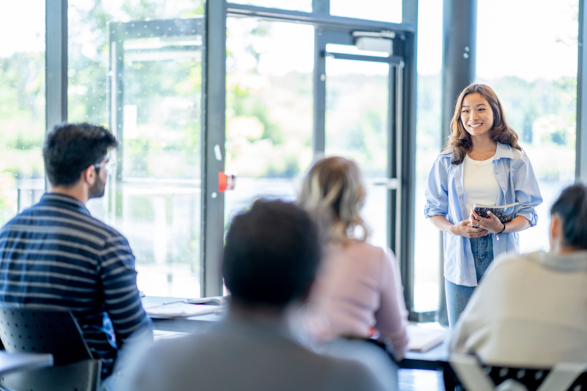 Peer Presentation in an Adult Education Class